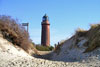Strand mit Leuchtturm
