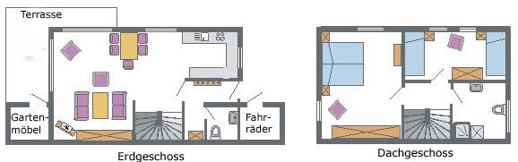 Hausplan Ferienhaus Grotz